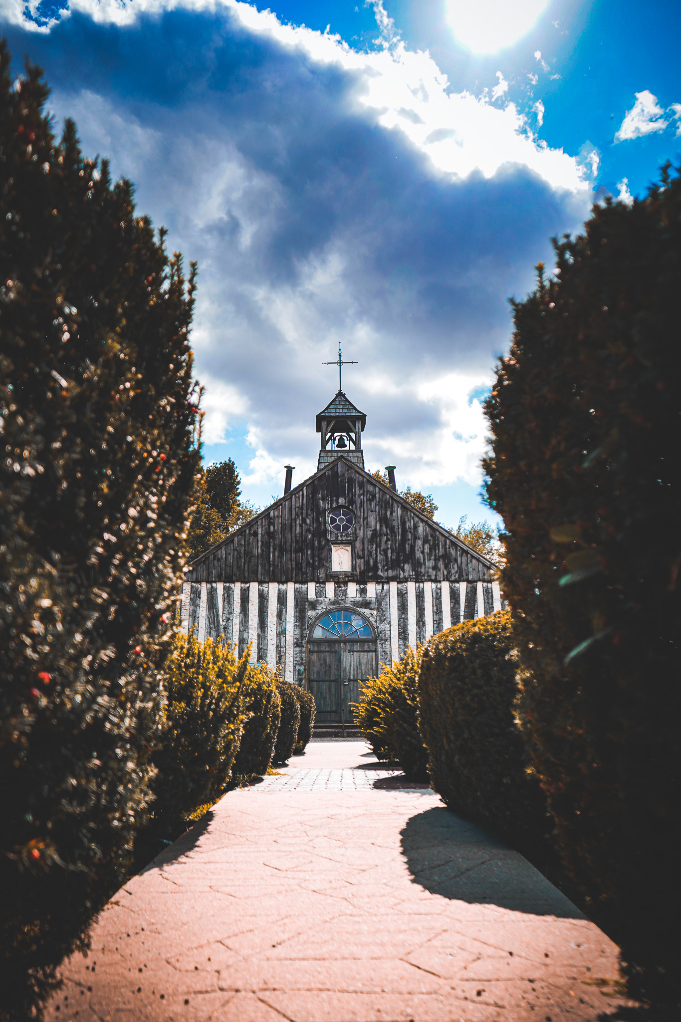 Holy Family Log Church 